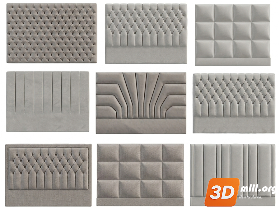 Headboard Skp Files